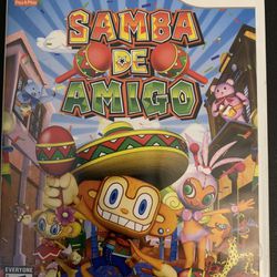 SAMBA DE AMIGO (Nintendo Wii + Wii U)