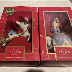 Leno’s Disney ornament. new in  