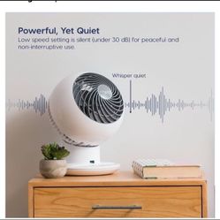 Table Fan- With Remote. IRIS USA WOOZOO Fan