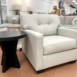 New Leather Chair— CLEARANCE 