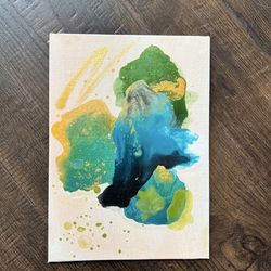 5x7” abstract painting artwork