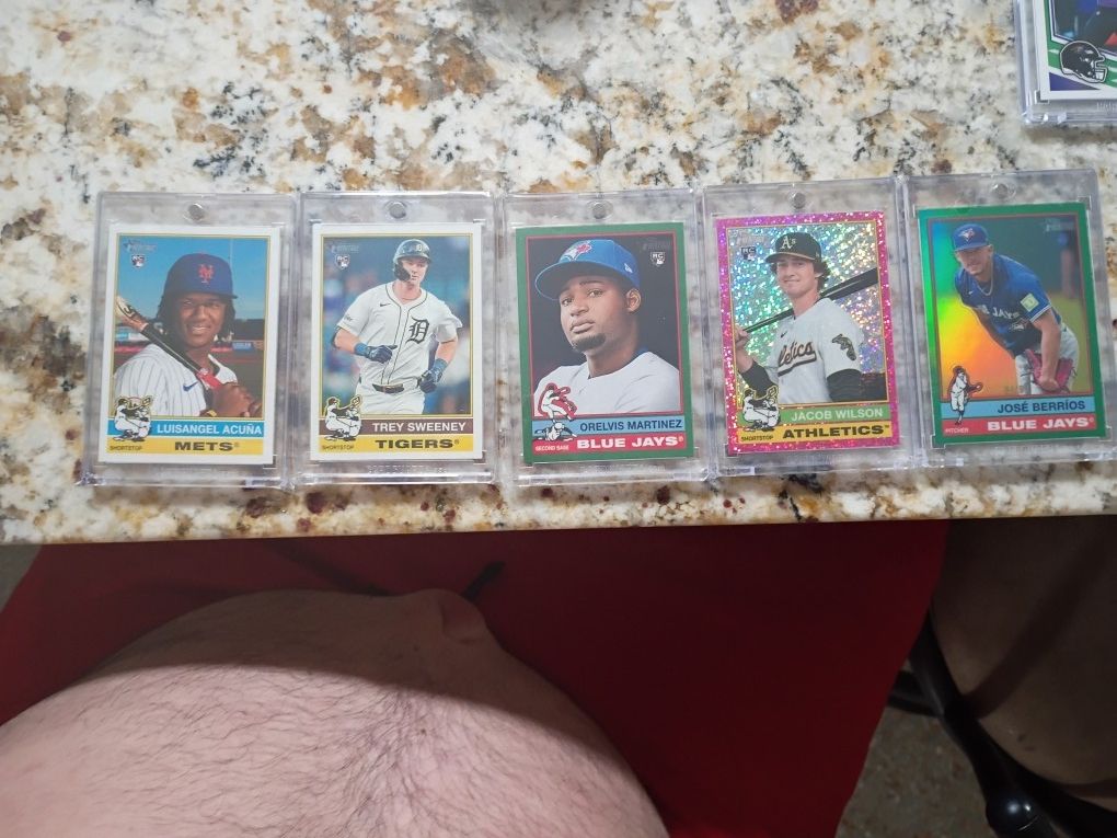 2025 Topps 2025 Rookies 1 Is A Refractor 1 Is numbered