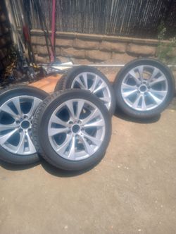 Bmw rims with tires