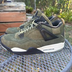 Size 12 Men’s Jordan 4 “Kraft Olive”