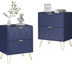 Dresser With 2 Side Tables 