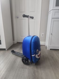 Kids scooter luggage