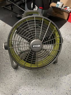 RYOBI 18” Air Cannon Hybrid Fan P3340 – 18V ONE+ / Corded