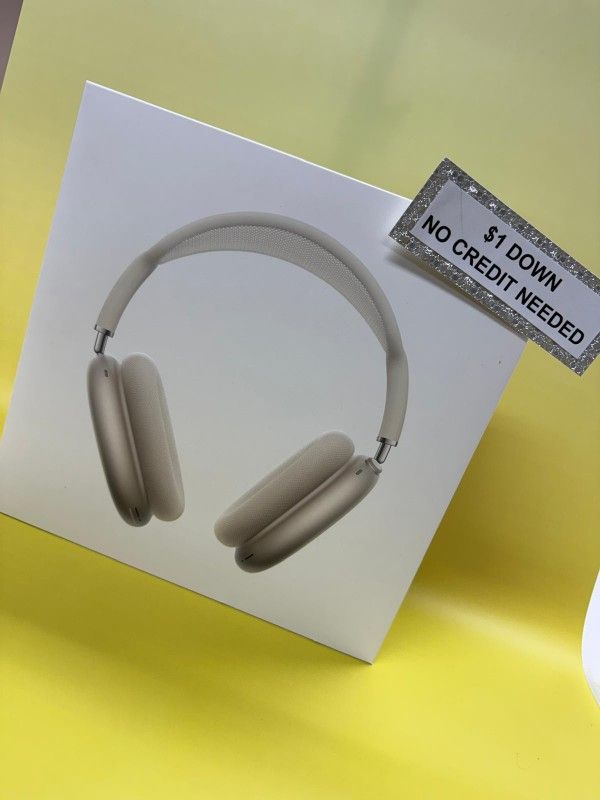 Apple AirPods Max Bluetooth Headphones New - Only $1 Today Pay The Rest Later!