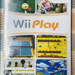 Wii Play Game Nintendo Wii 2007 With Case Tested Read Fast Shipping