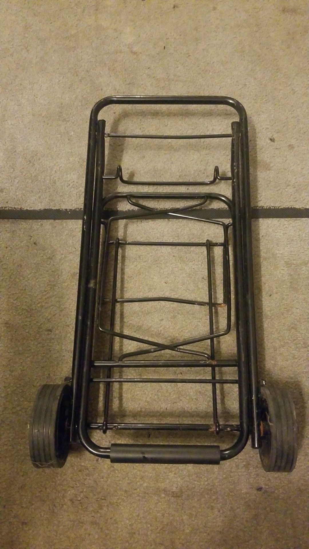 Folding luggage cart