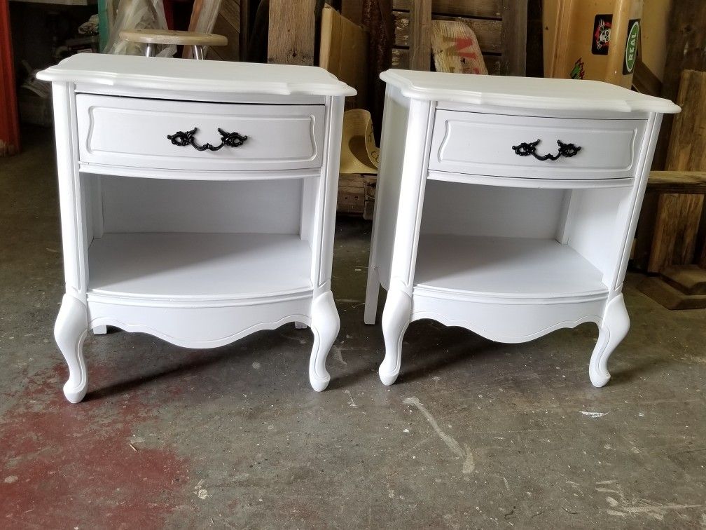 French Nightstands
