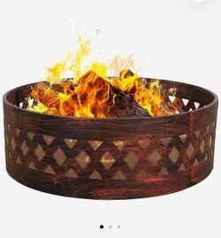 Sunnydaze Decor 36” Heavy Duty Crossweave Campfire Ring KF-CCR36 Open Box Never Used