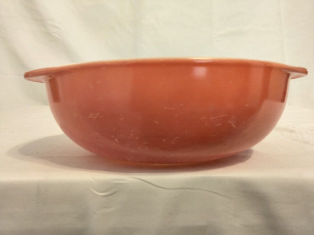 Vintage Pyrex Dark Pink Flamingo 2 Quart Mixing Bowl