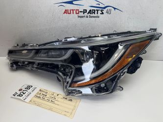2020 - 2021 - 2022 TOYOTA COROLLA SE XSE XLE LEFT DUAL LED HEADLIGHT OEM AY82186
