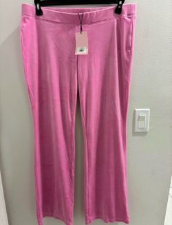 Pink juicy flare leggings