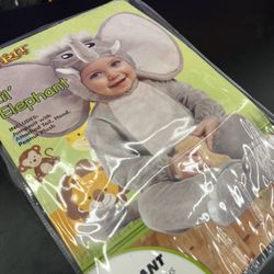 Baby elephant halloween costume 