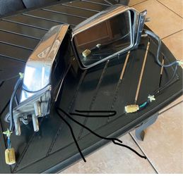 D21 side mirrors