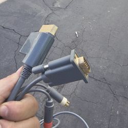 Video Audio Xbox 360 Cord