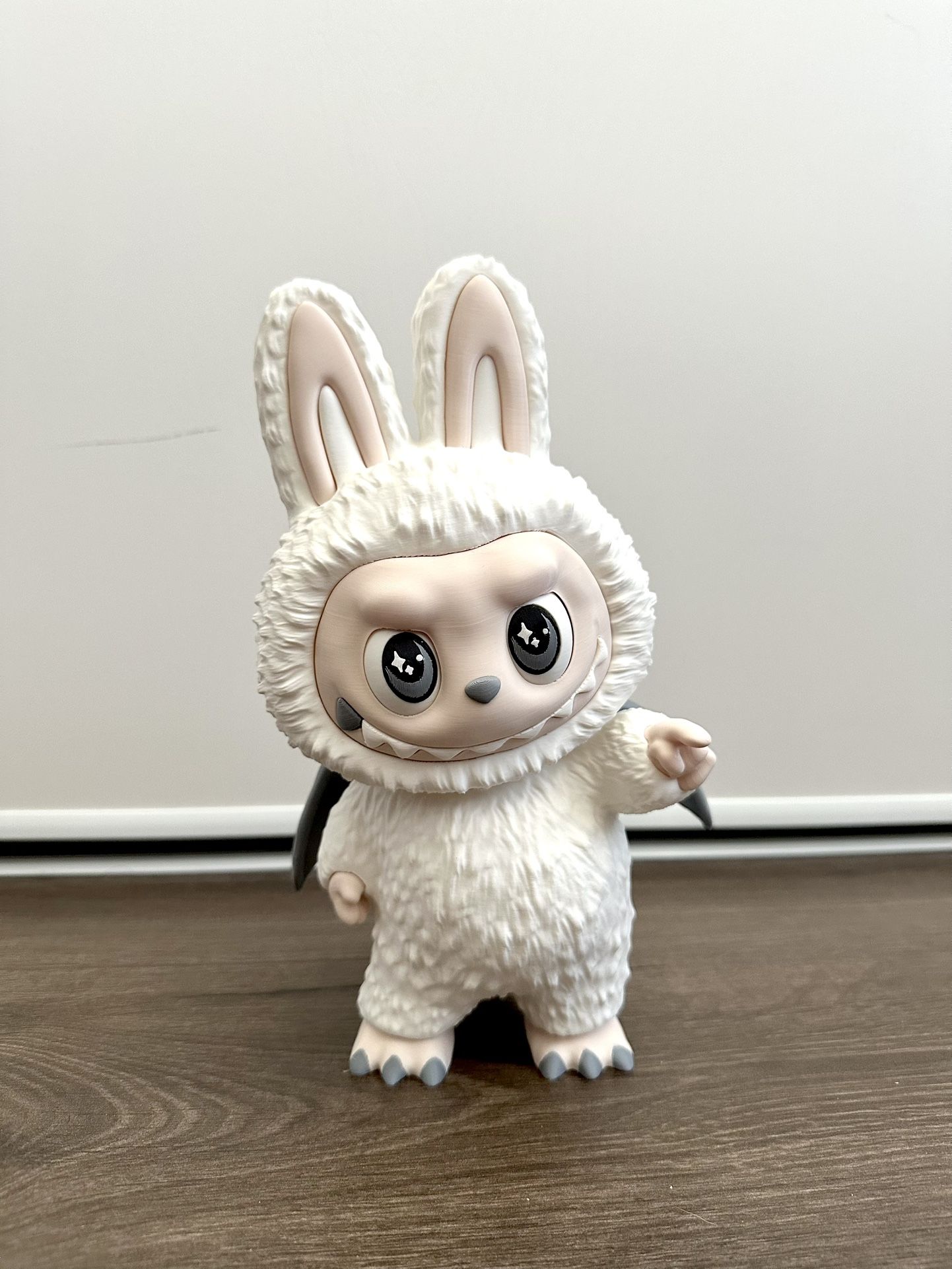 Labubu Angel In Cloud Play Doll With Rotating Eyes