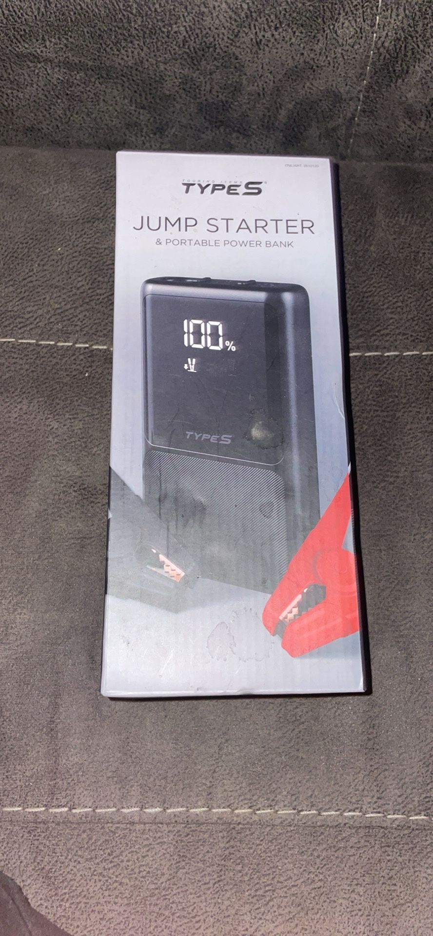 Portable Battery Jumper And Power Bank