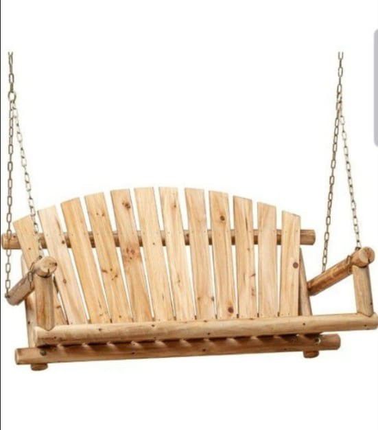4' SWING WOOD WITH CHAINS "ANRAJO