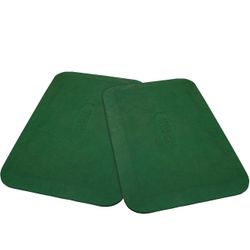 Protective Rubber Mat For Swing Set of 2 Mats, Green,  Swing Mat