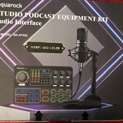 Podcast Equipment (Brand New)