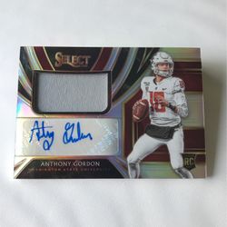 Anthony Gordon Rookie Auto Patch