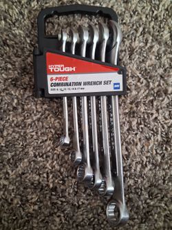 6 pc combination wrench set