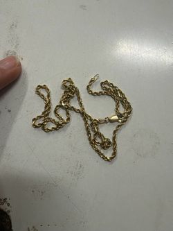 14k rope chain