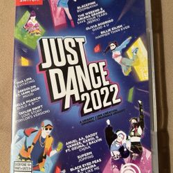 NEW JUST DANCE 2022 NINTENDO SWITCH