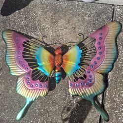Colorful Metal Butterfly 🦋 Wall Decor 