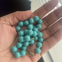 Turquesa vitage 14k gold
