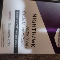 NIGHTHAWK CABLE MODEM Router