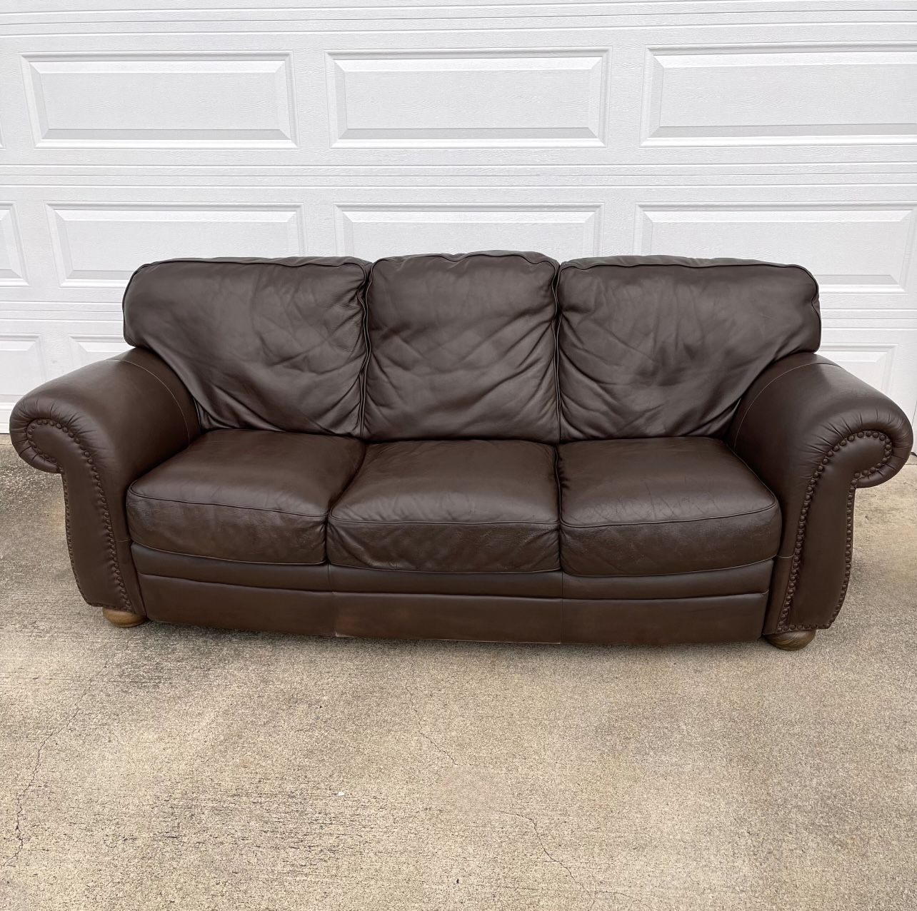 Couch Free Delivery Leather Sofa
