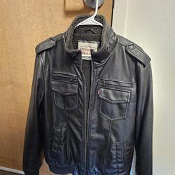Levi's Leather Jacket 