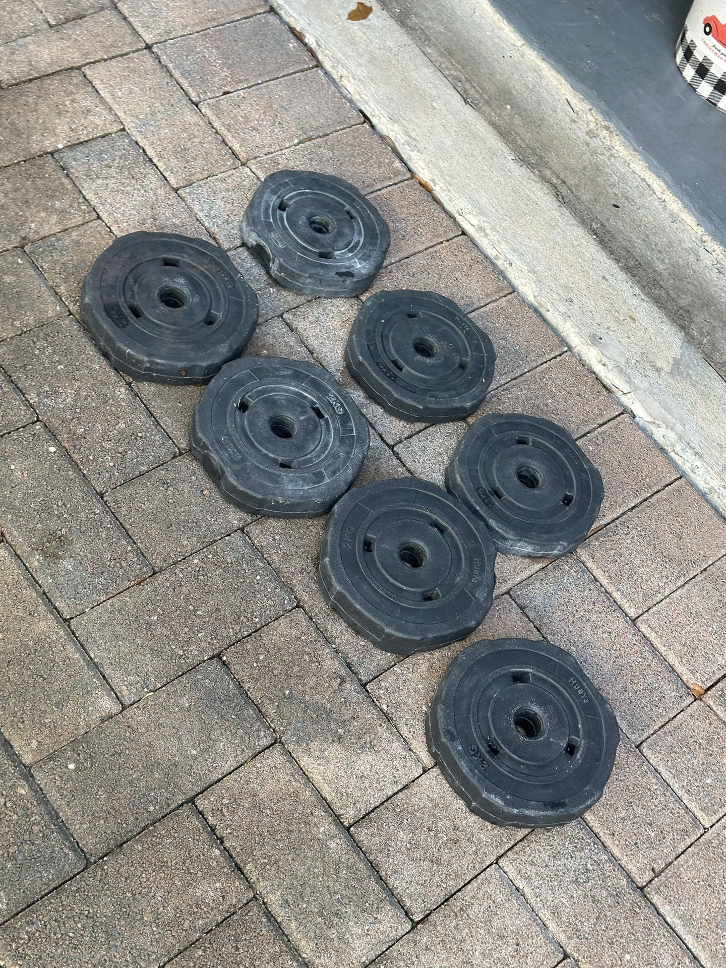 Vinyl Weight Plates (7)