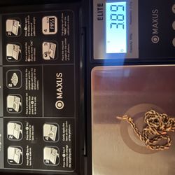 14k Gold Rope Bracelet 