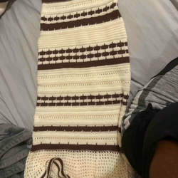 Women Vacation Knitted Dress, size s from shein