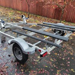 2021 2-Place DOUBLE Waverunner Jetski Aluminum Trailer 