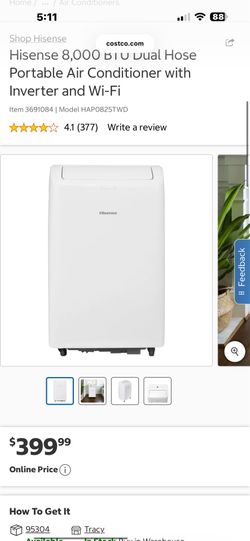 Portable air conditioner. Brand new, still in box!