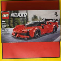 LEGO Speed Champions Ferrari SF90 XX Stradale 77254 Red Car w/ Driver 339 pcs