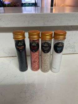 NEW set of 4 specialty Icelandic salts