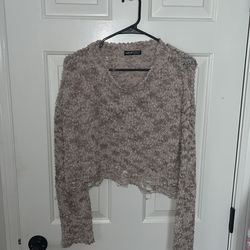 SHEIN cropped sweater - size L