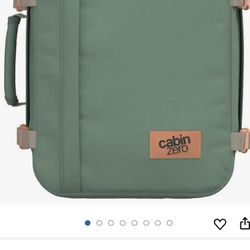 New W/out Tags. Cabin Zero UNISEX backpack. Tag Plate Digital Lost Bag System