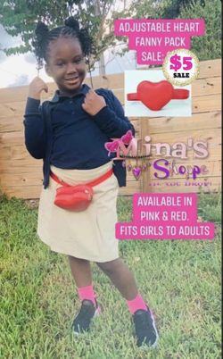 Heart Shaped Fanny Girls/Ladies