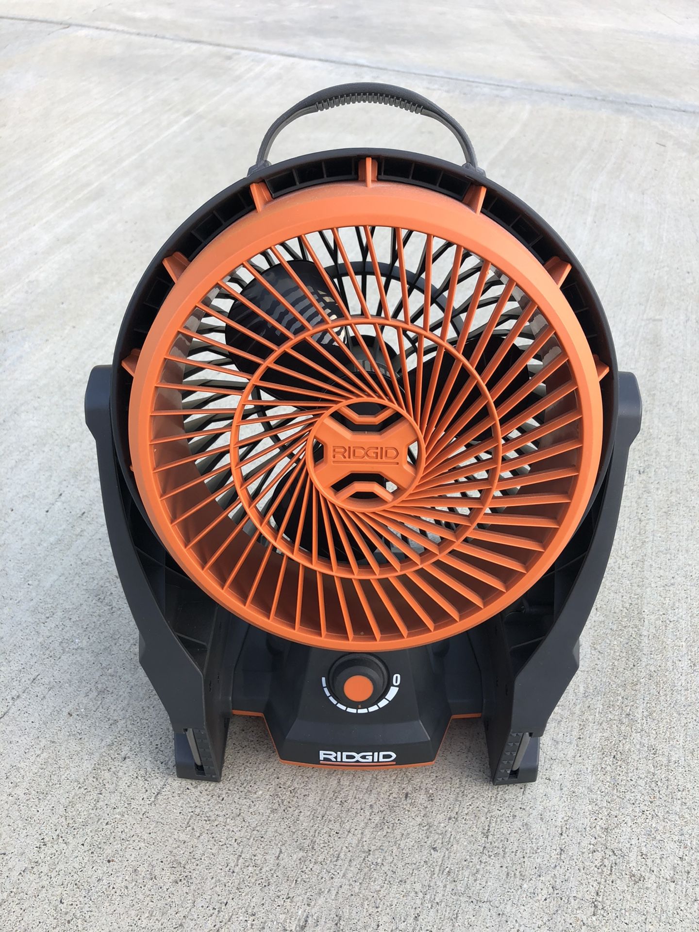 Ridgid 18 - Volt Hybrid Fan.