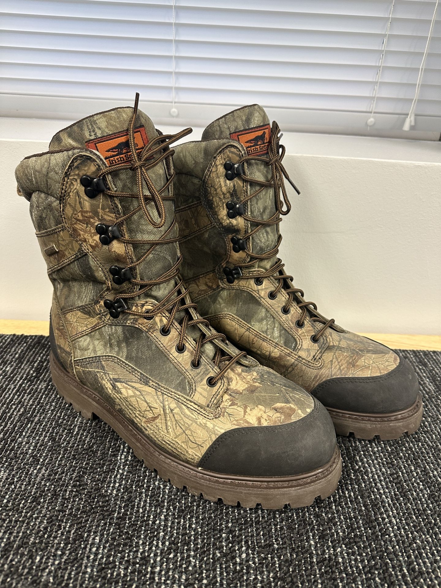 Red Wing Irish Setter Grizzy Tracker Hunting Boots Size 13 EE
