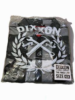 dixxon finish line flannel un opened 4xl