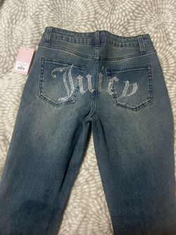 Juicy Couture Jeans With Bling ! Size 7